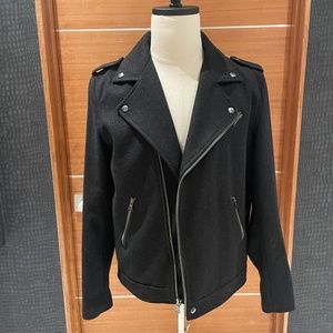 Men's Military Style Jacket Grey M